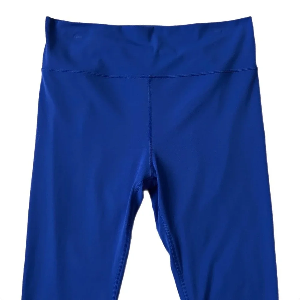 Vuori All The Feels Leggings Indigo Bright Iris Blue High Rise 7/8 VW4018 XXL